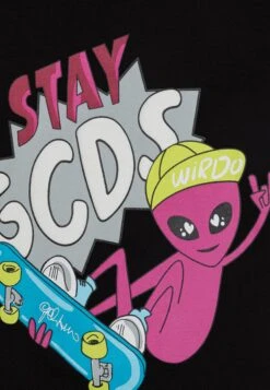 GCDS Streetwear Unisex - Camiseta Estampada - Nero/Black -ADIDAS PERFORMANCE Ventas 06c4e8de443b4b499334b6b468d1206e