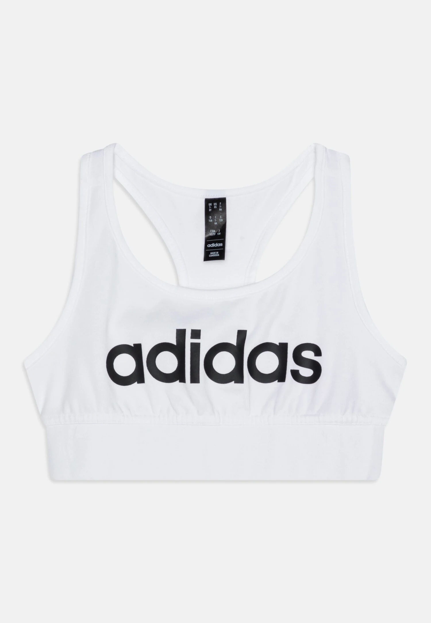 ADIDAS PERFORMANCE Sujetador Deportivo - White/Black 1 ADIDAS PERFORMANCE Sujetador Deportivo - White/Black