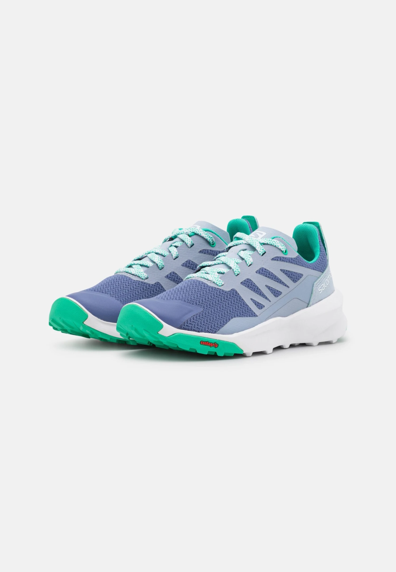 Salomon Patrol Unisex - Zapatillas De Senderismo - Velvet Morning/Zen Blue/Mint Leaf 2 Salomon Patrol Unisex - Zapatillas De Senderismo - Velvet Morning/Zen Blue/Mint Leaf - Imagen 2
