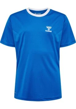 Hummel Staltic Poly S/S - Camiseta Estampada - Daphne