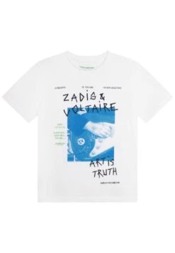 Zadig & Voltaire Short Sleeves - Camiseta Estampada - White