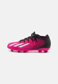 ADIDAS PERFORMANCE X Speedportal.1 Fg Unisex - Botas De Fútbol Con Tacos - Team Shock Pink 2/Cloud White/Core Black