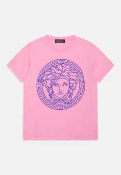 Versace Medusa Unisex - Camiseta Estampada - Bright Pink/Viola