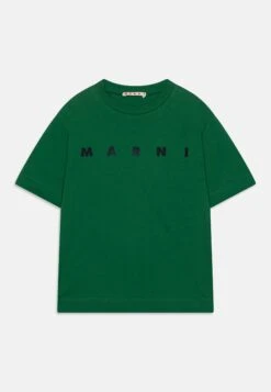 Marni Unisex - Camiseta Estampada - Green