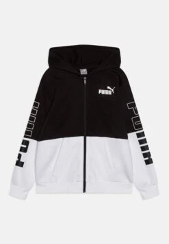 Puma Power Colorblock Full Zip Unisex - Sudadera Con Cremallera - Black