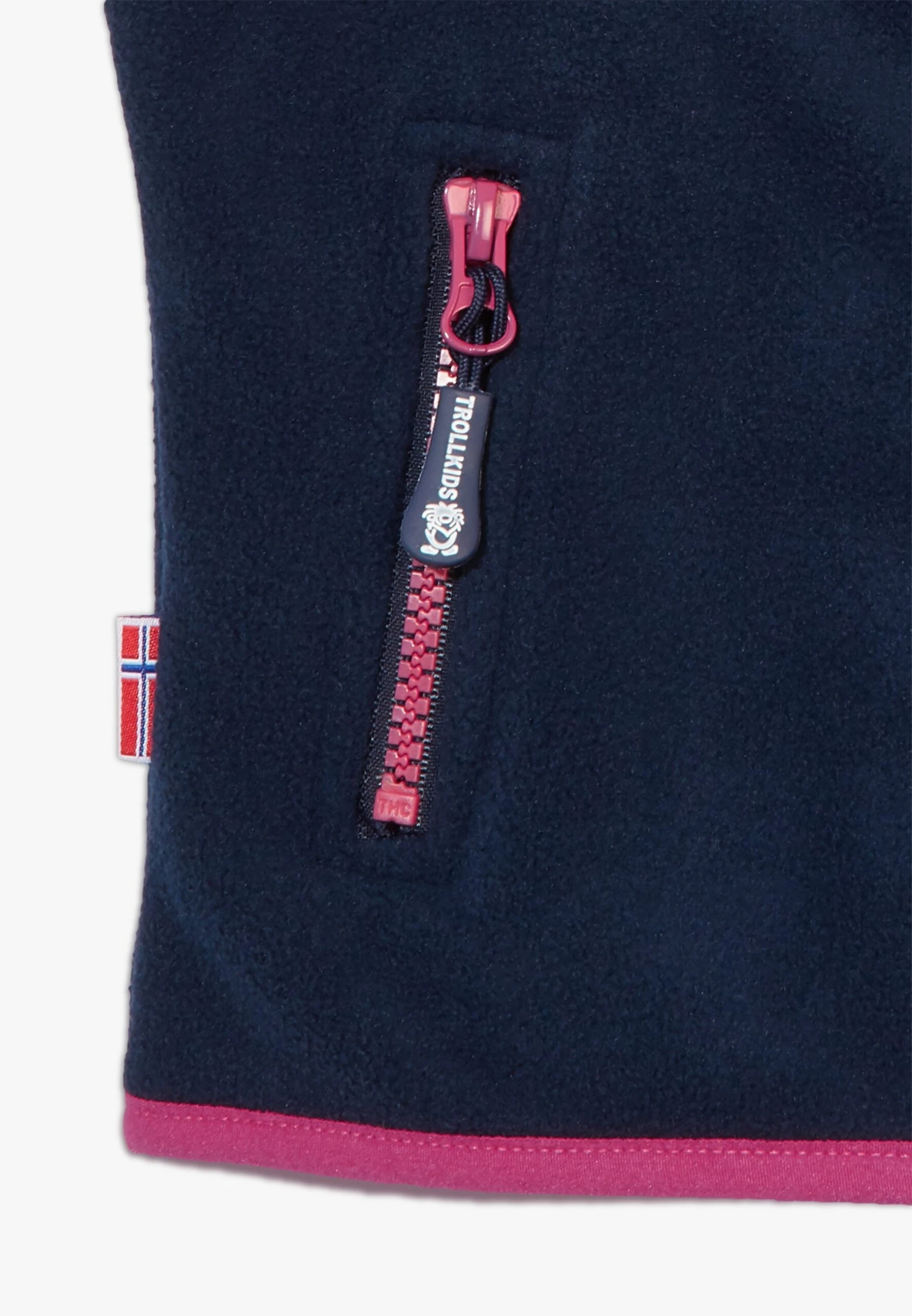 TROLLKIDS Kids Arendal Vest - Chaleco - Navy/Pink 3 TROLLKIDS Kids Arendal Vest - Chaleco - Navy/Pink - Imagen 3