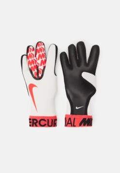 Nike Performance Merc Touch Victory Unisex - Guantes De Portero - White/Black/Bright Crimson
