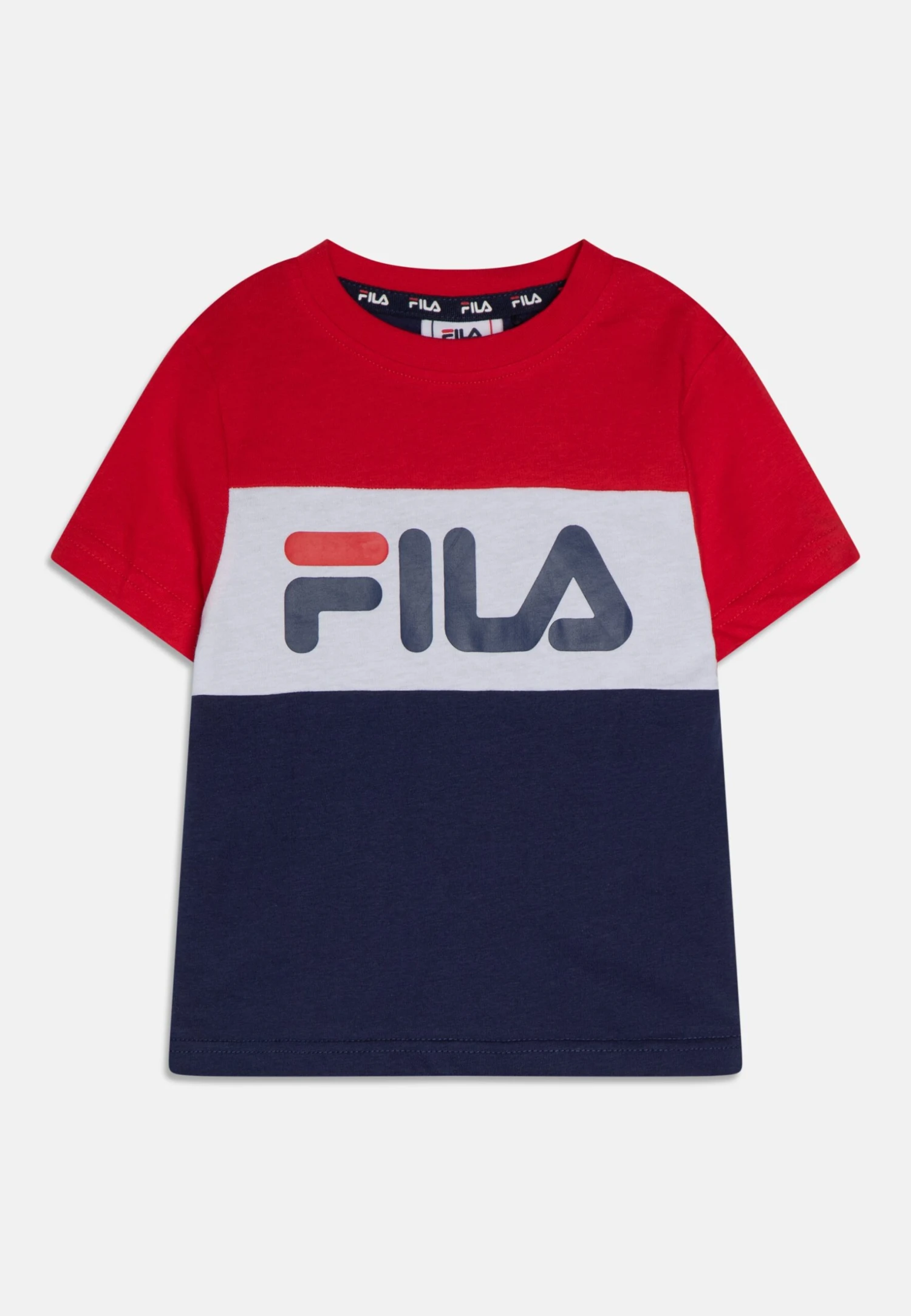 Fila Balimo Blocked Tee Unisex - Camiseta Estampada - Medieval Blue/True Red/Bright White 1 Fila Balimo Blocked Tee Unisex - Camiseta Estampada - Medieval Blue/True Red/Bright White