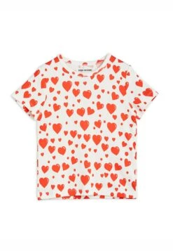 Mini Rodini Hearts Tee Unisex - Camiseta Estampada - Multi