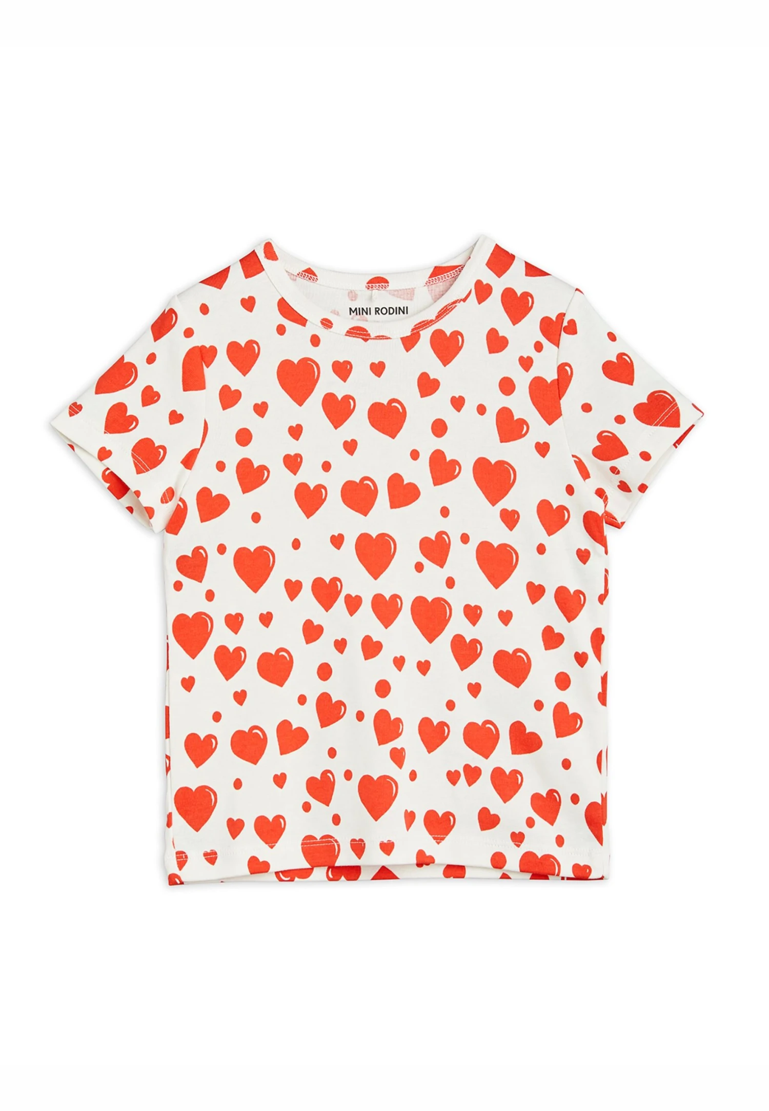 Mini Rodini Hearts Tee Unisex - Camiseta Estampada - Multi 1 Mini Rodini Hearts Tee Unisex - Camiseta Estampada - Multi