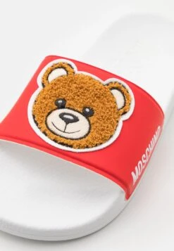 MOSCHINO Unisex - Sandalias Planas - Red/White -ADIDAS PERFORMANCE Ventas 3a56d16ceb304c94851bdd9bb7f5eeaa