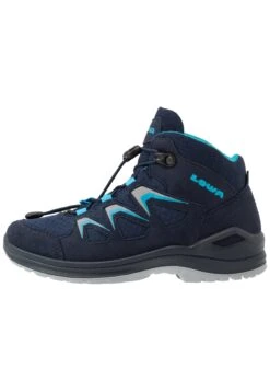 Lowa Innox Evo Gtx Qc Junior Unisex - Zapatillas De Senderismo - Navy/Türkis