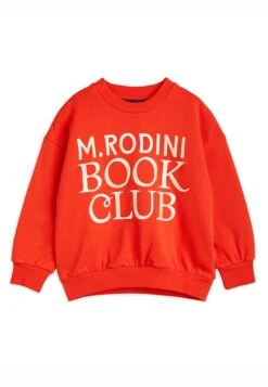 Mini Rodini Book Club Unisex - Sudadera - Red