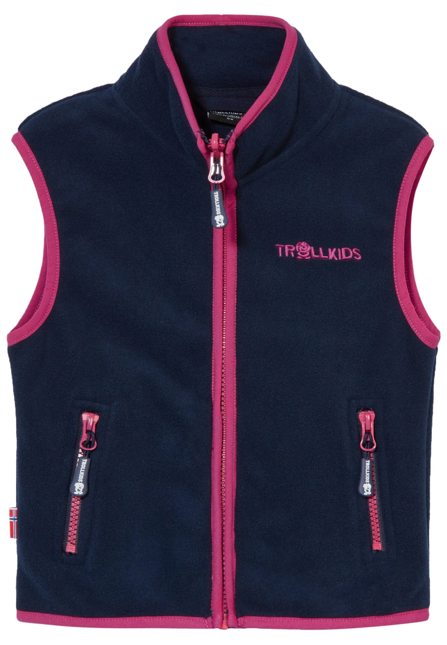 TROLLKIDS Kids Arendal Vest - Chaleco - Navy/Pink 4 TROLLKIDS Kids Arendal Vest - Chaleco - Navy/Pink - Imagen 4