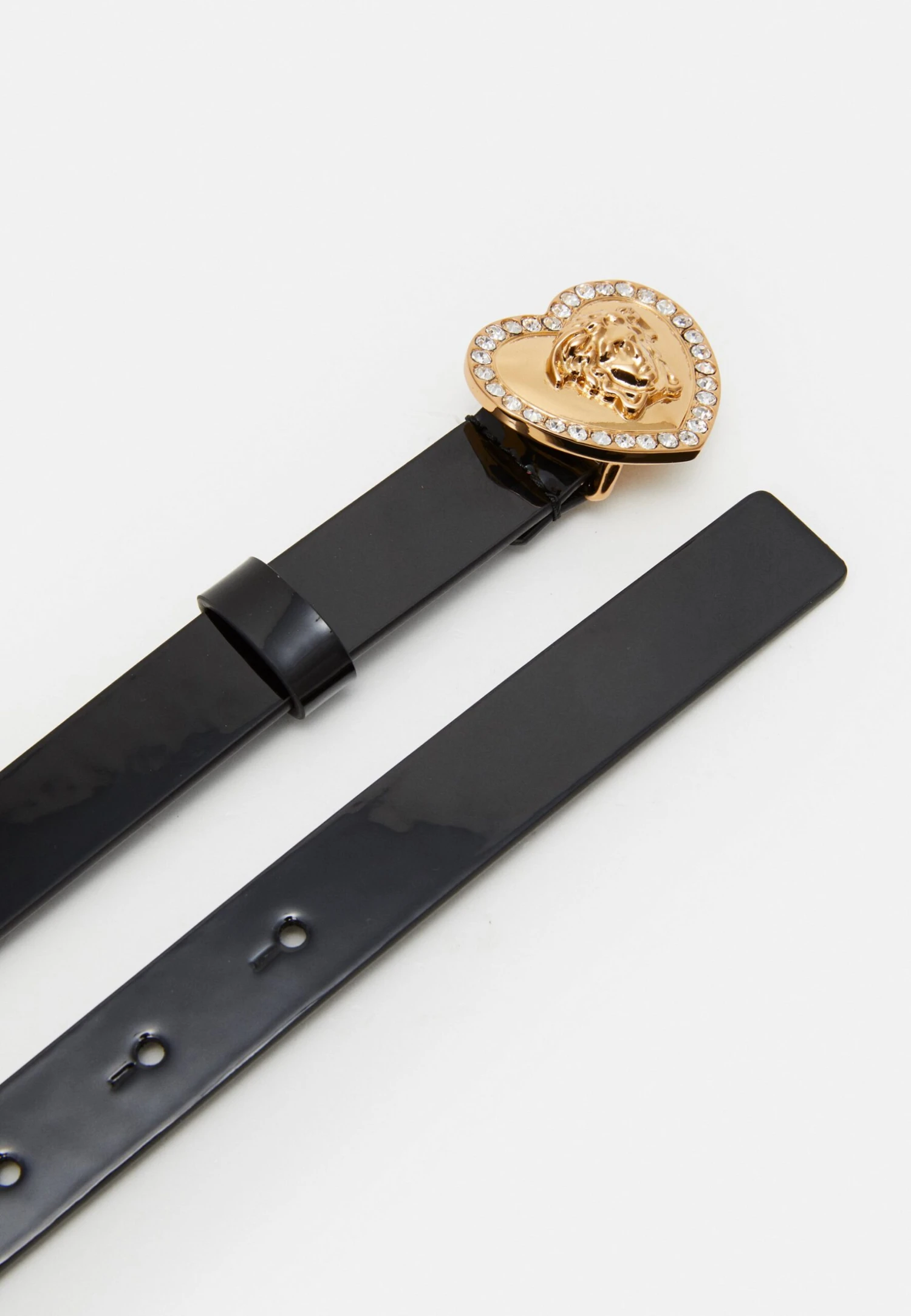 Versace Cintura Vernice Unisex - Cinturón - Nero 2 Versace Cintura Vernice Unisex - Cinturón - Nero - Imagen 2