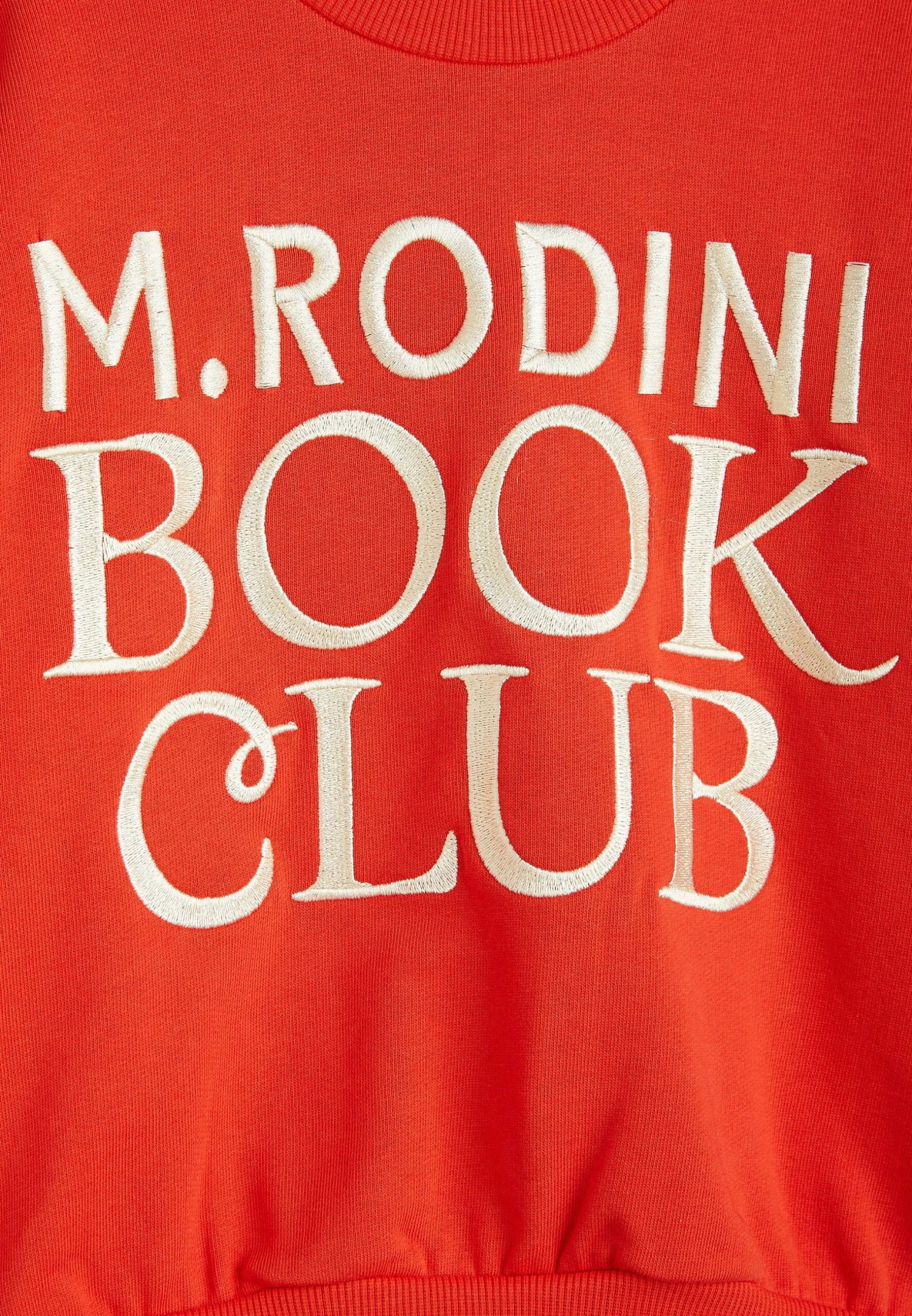 Mini Rodini Book Club Unisex - Sudadera - Red 3 Mini Rodini Book Club Unisex - Sudadera - Red - Imagen 3