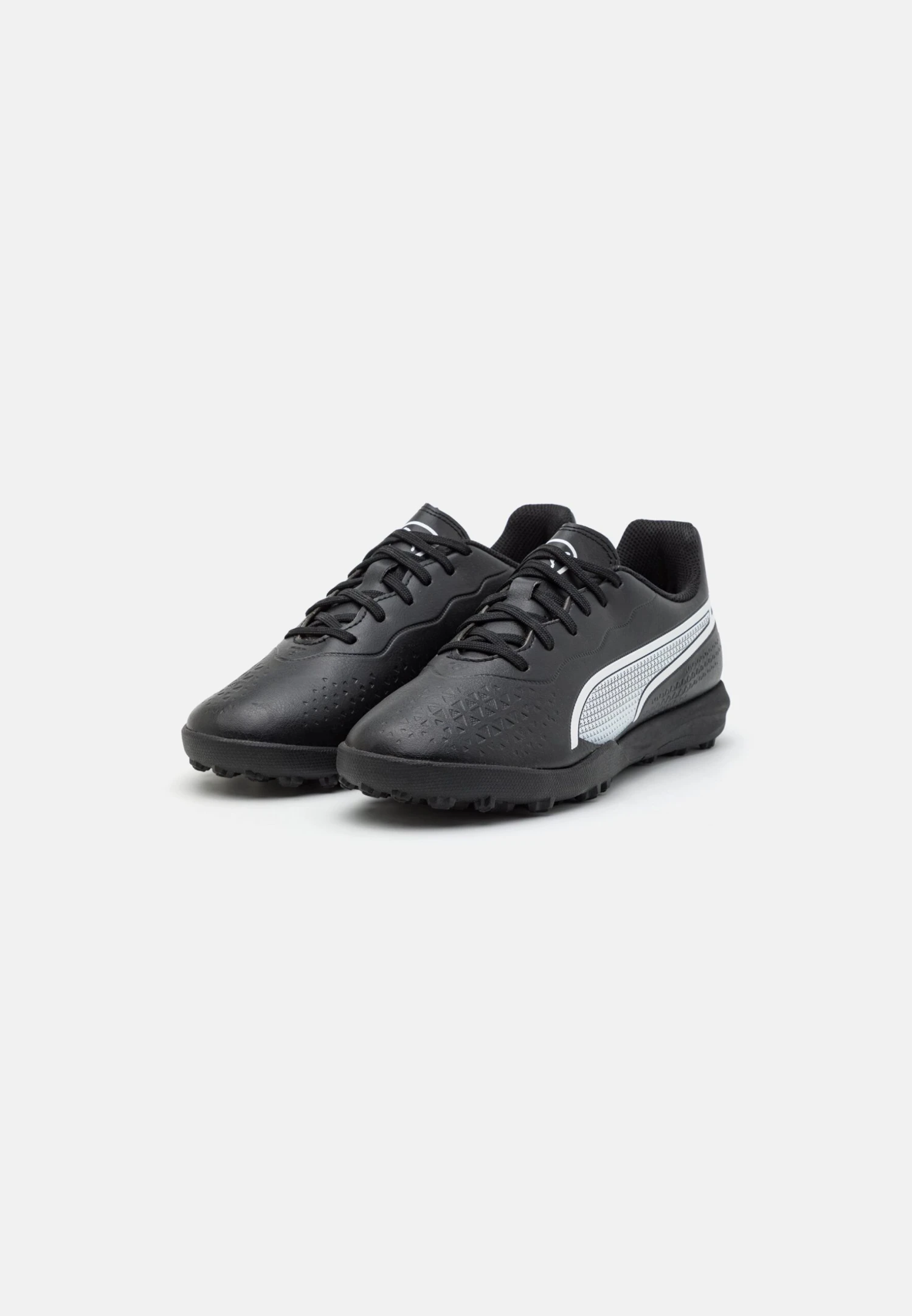 Puma King Match Tt Jr Unisex - Botas De Fútbol Multitacos - Black/White 2 Puma King Match Tt Jr Unisex - Botas De Fútbol Multitacos - Black/White - Imagen 2