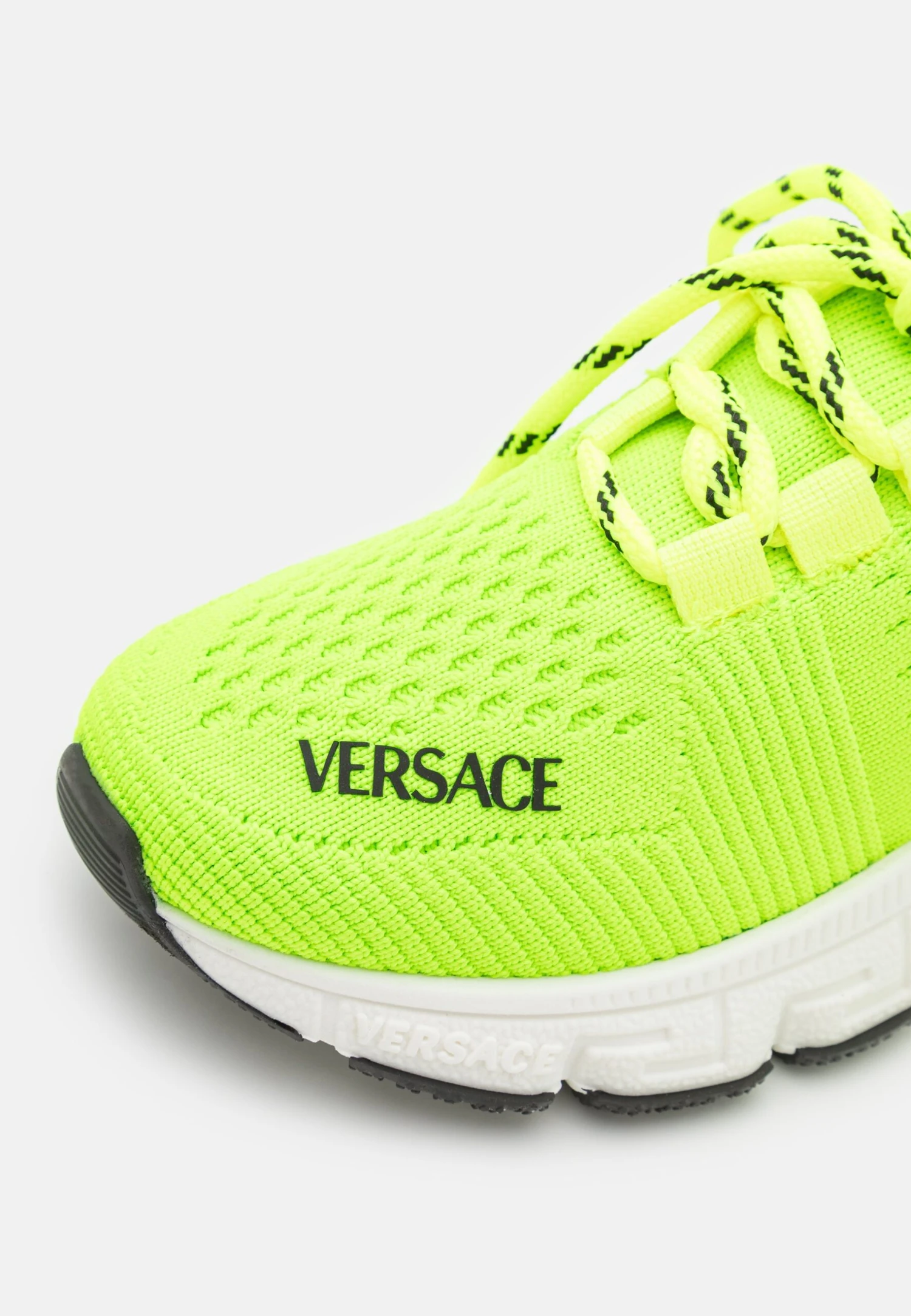 Versace Trigreca Tessuto Maglia Unisex - Zapatillas - Giallo Fluo 6 Versace Trigreca Tessuto Maglia Unisex - Zapatillas - Giallo Fluo - Imagen 6