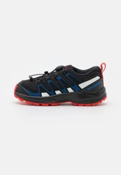 Salomon Xa Pro V8 Unisex - Zapatillas De Senderismo - Black/Lapis Blue/Fiery Red