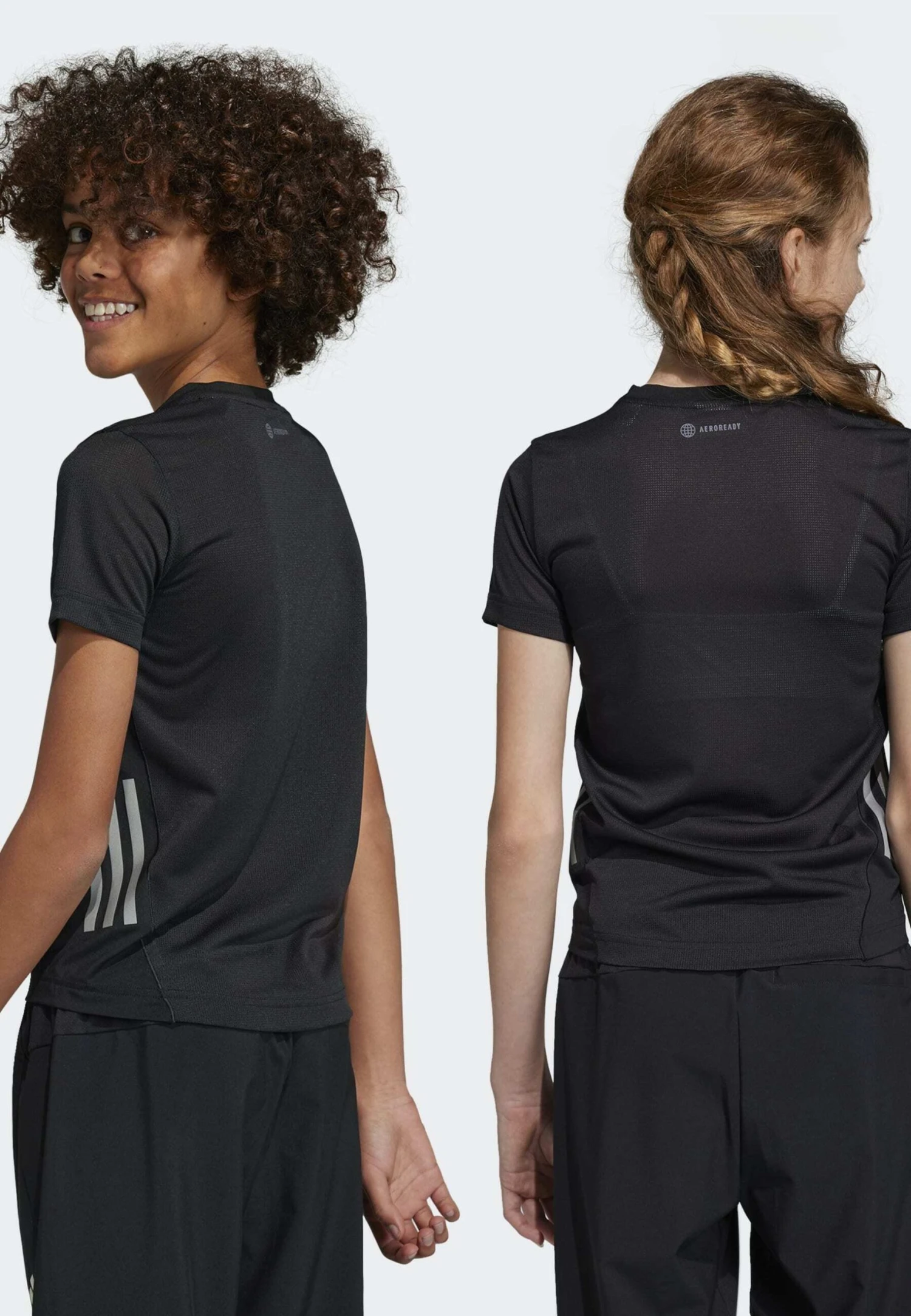 ADIDAS PERFORMANCE U Run 3S - Camiseta Estampada - Black Reflective Silver 2 ADIDAS PERFORMANCE U Run 3S - Camiseta Estampada - Black Reflective Silver - Imagen 2