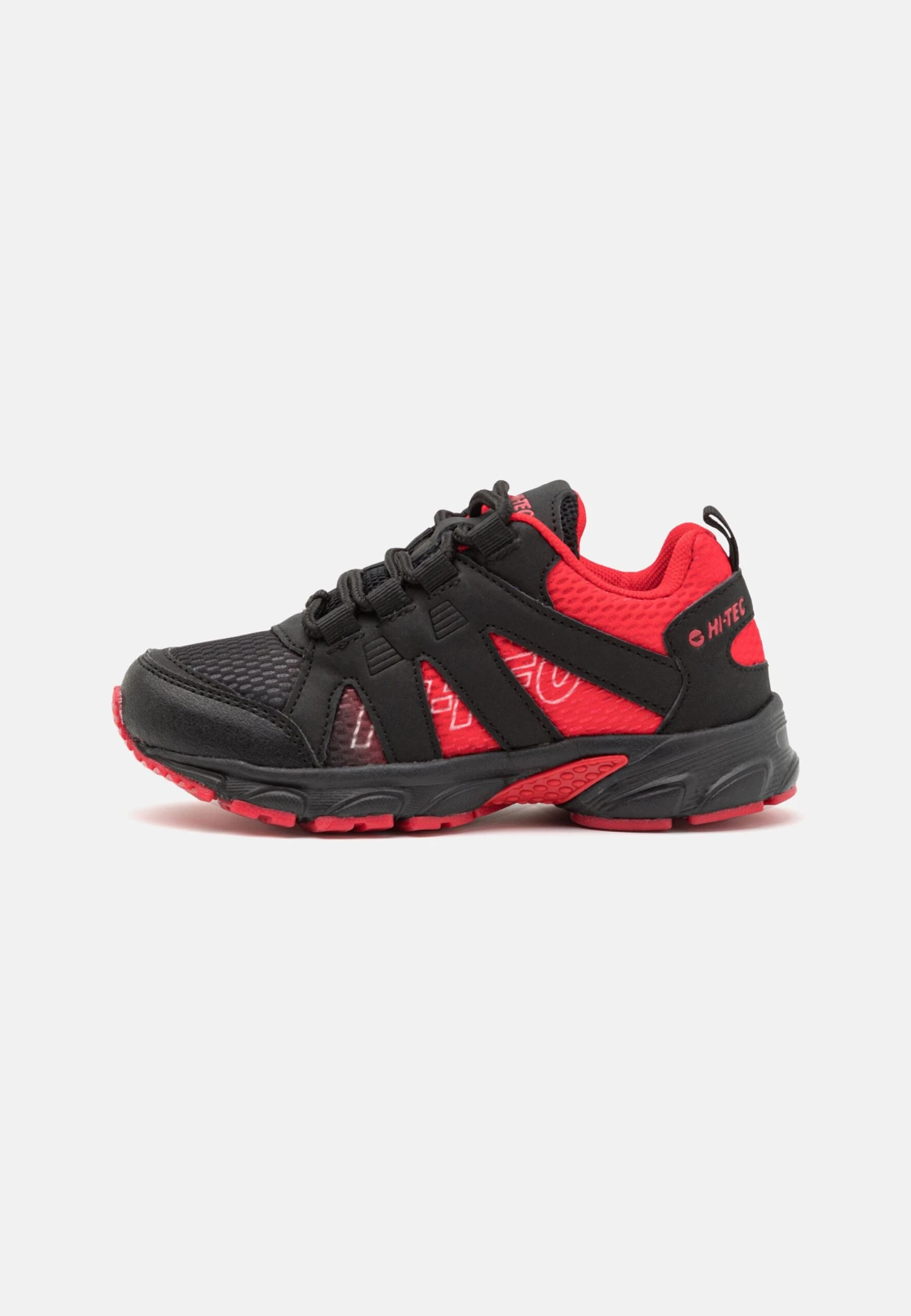 Hi-Tec Warrior Jr Unisex - Zapatillas De Senderismo - Black/Red 1 Hi-Tec Warrior Jr Unisex - Zapatillas De Senderismo - Black/Red