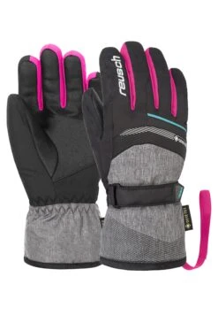 Reusch Guantes - Blck Blck Melang Pink Glo