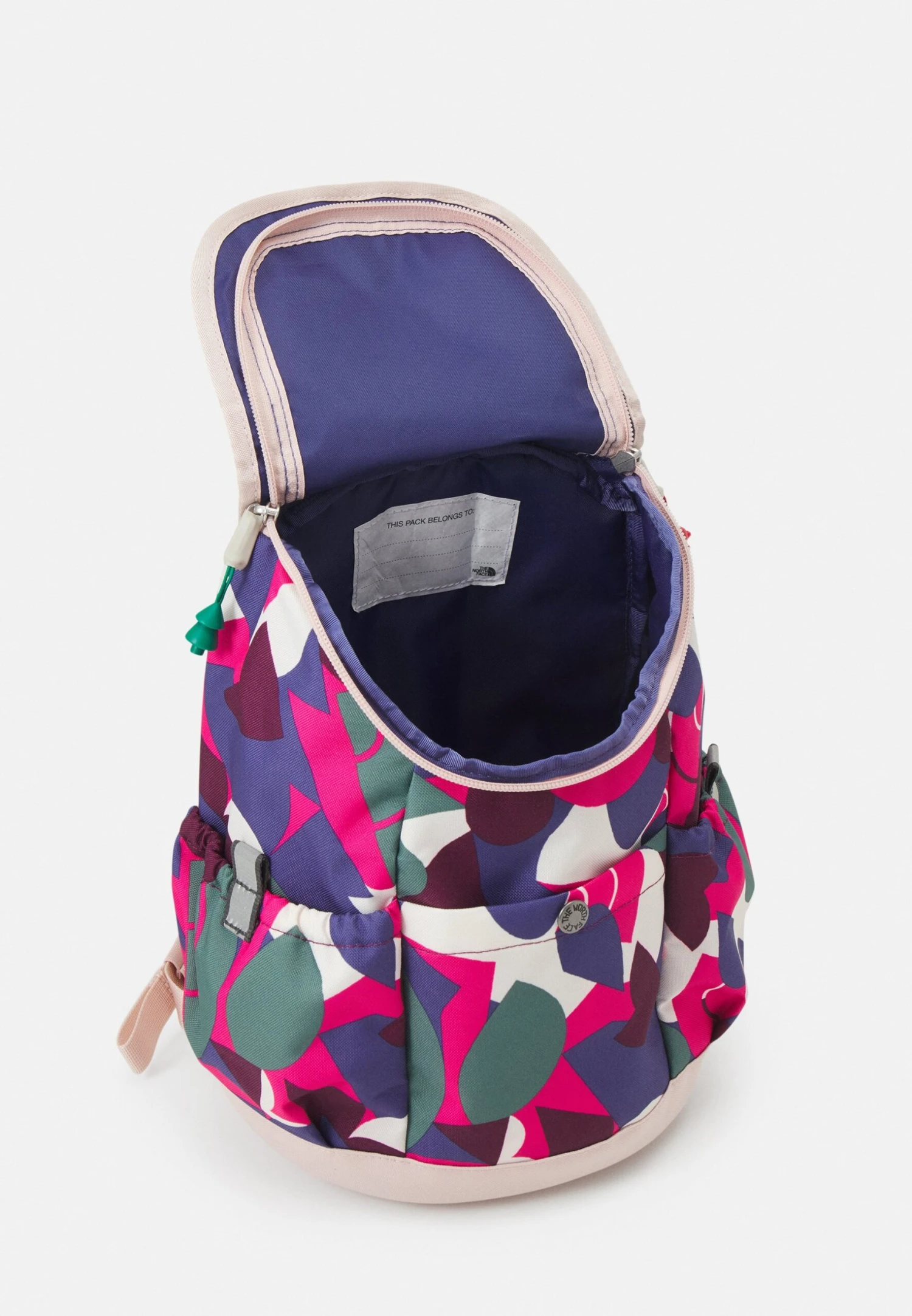 The North Face Mini Explorer Unisex - Mochila - Pink Big Abstract/Blue-Pink Moss 3 The North Face Mini Explorer Unisex - Mochila - Pink Big Abstract/Blue-Pink Moss - Imagen 3