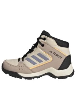 Adidas TERREX Terrex Hyperhiker Mid Unisex - Zapatillas De Senderismo - Sand Strata/Silver Violet/Acid Orange