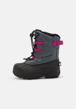 Columbia Childrens Bugaboot Celsius Unisex - Botas De Snowboard - Graphite/Wild Fushia