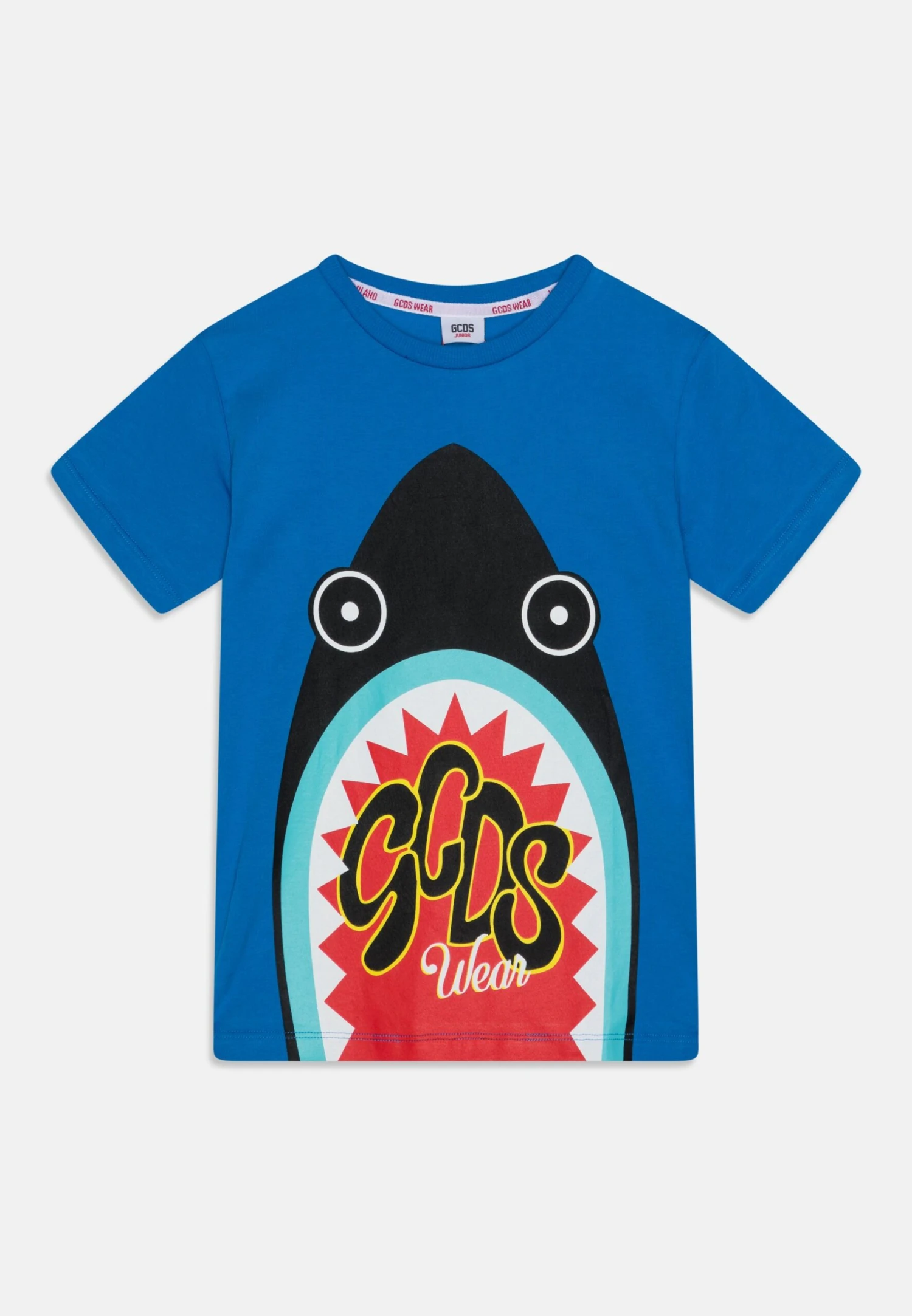 GCDS Unisex - Camiseta Estampada - Blue 1 GCDS Unisex - Camiseta Estampada - Blue