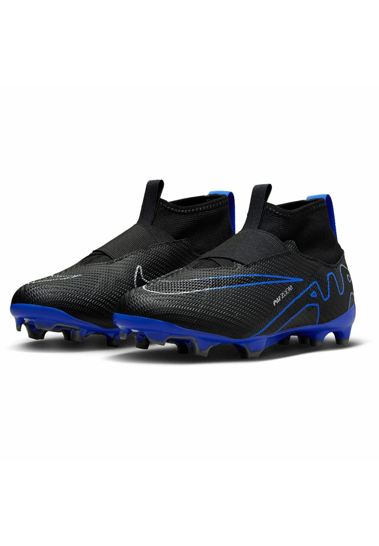 Nike Performance Zoom 9 Ag-Pro Fussball - Botas De Fútbol Con Tacos - Black Chrome Hyper Royal 2 Nike Performance Zoom 9 Ag-Pro Fussball - Botas De Fútbol Con Tacos - Black Chrome Hyper Royal - Imagen 2