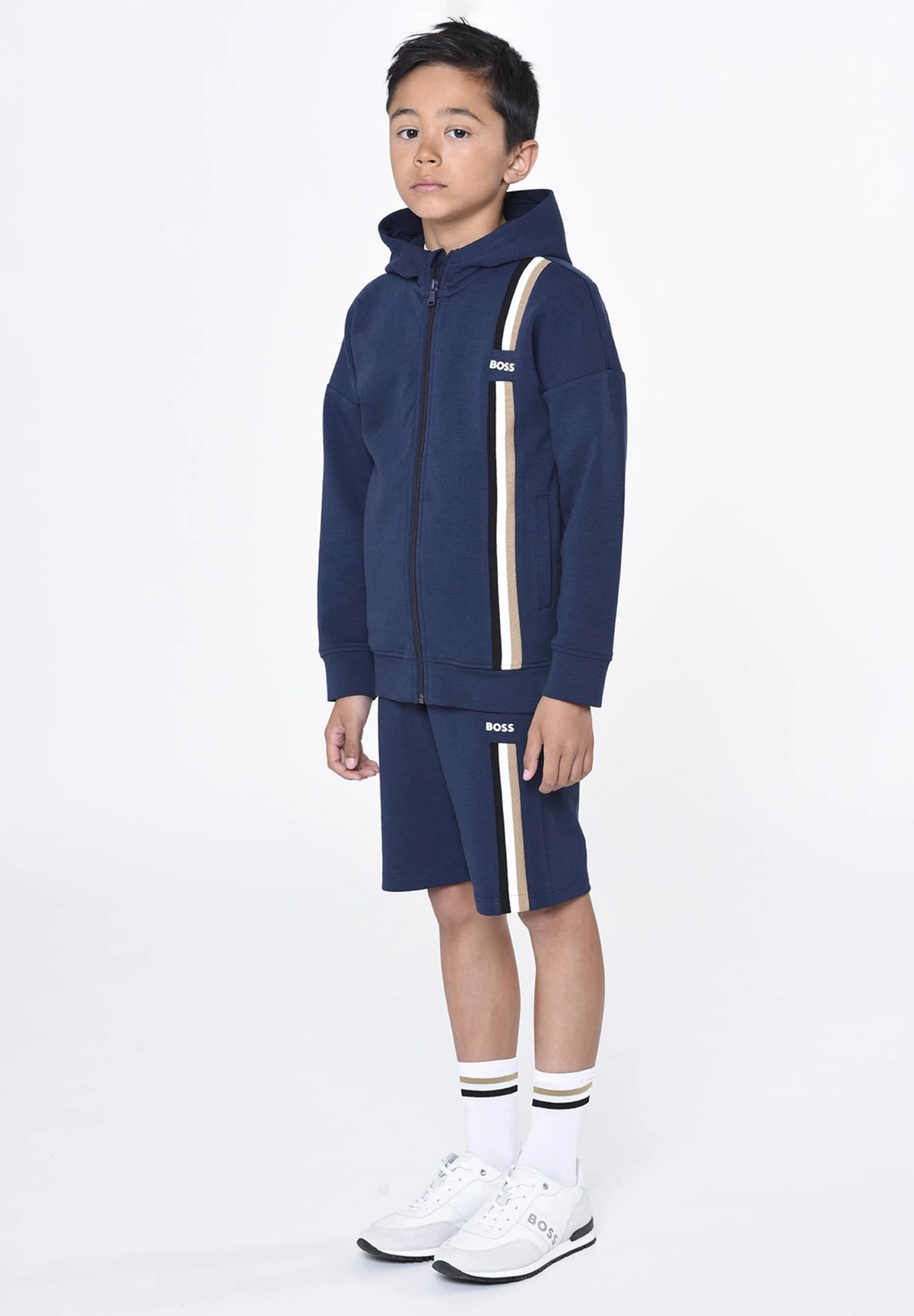 BOSS Kidswear Suit - Sudadera Con Cremallera - Navy 1 BOSS Kidswear Suit - Sudadera Con Cremallera - Navy