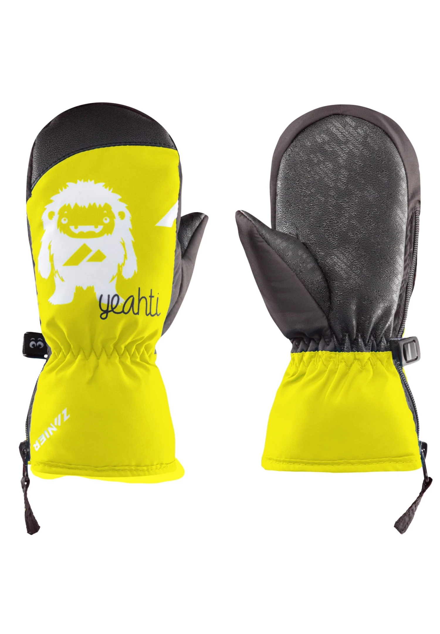 Zanier Yeahti Stx Mitten - Guantes - Schwarz Neongelb 1 Zanier Yeahti Stx Mitten - Guantes - Schwarz Neongelb