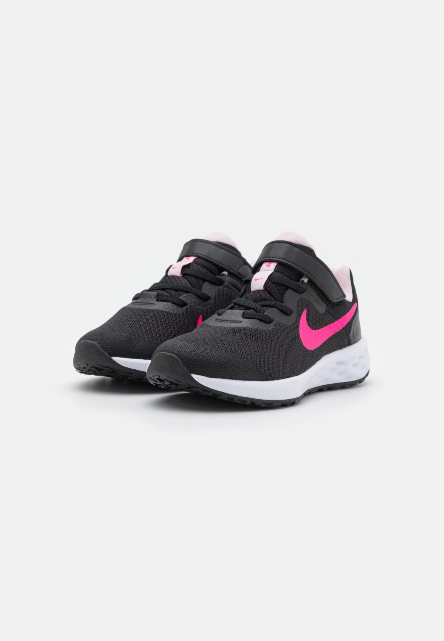 Nike Performance Revolution 6 Unisex - Zapatillas De Running Neutras - Black/Hyper Pink/Pink Foam 2 Nike Performance Revolution 6 Unisex - Zapatillas De Running Neutras - Black/Hyper Pink/Pink Foam - Imagen 2