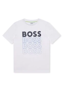 BOSS Kidswear Camiseta Estampada - Blanc