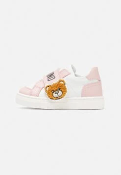MOSCHINO Zapatos De Bebé - White/Pink/Black
