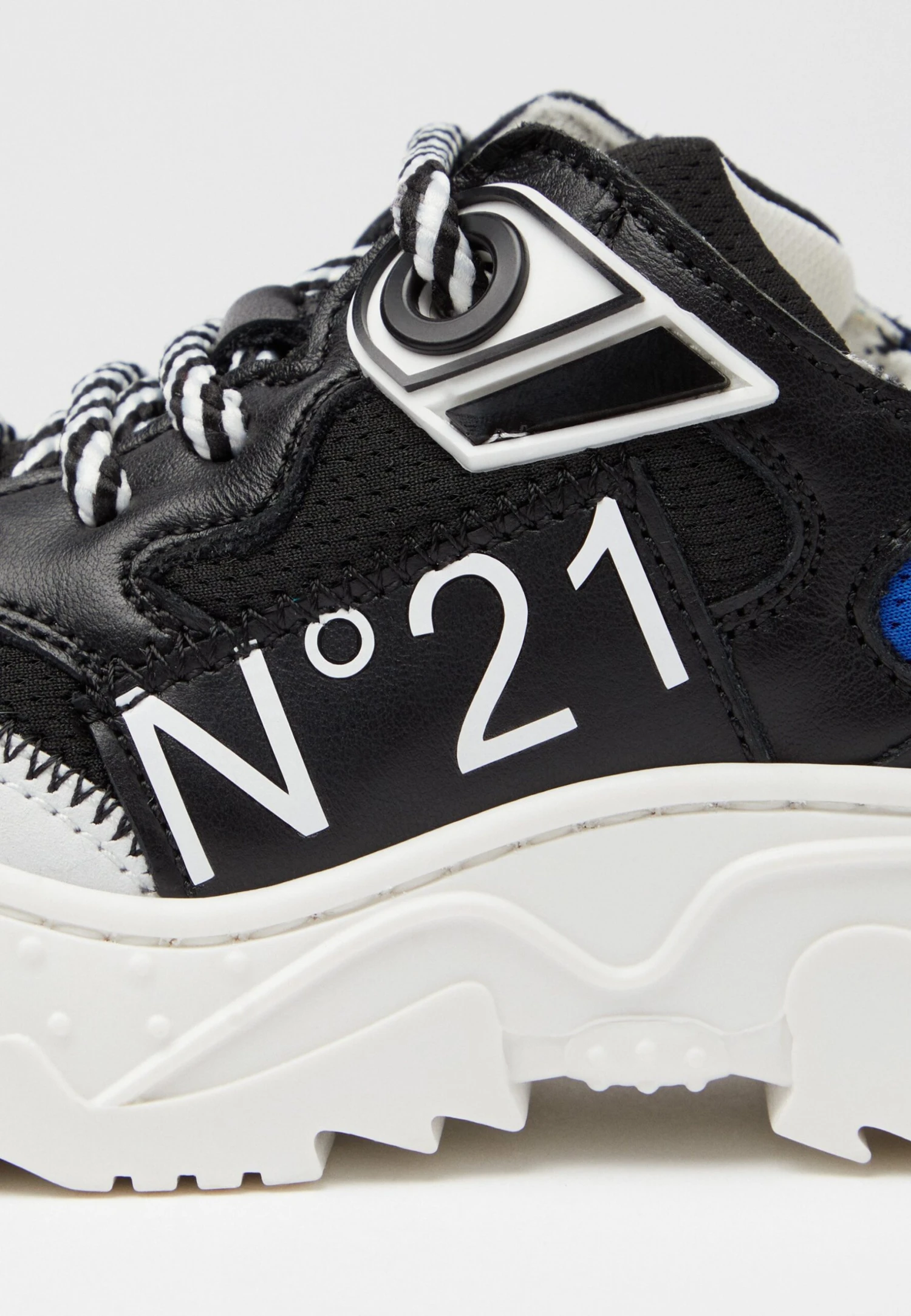 N°21 Zapatillas - Black/Bluette 6 N°21 Zapatillas - Black/Bluette - Imagen 6