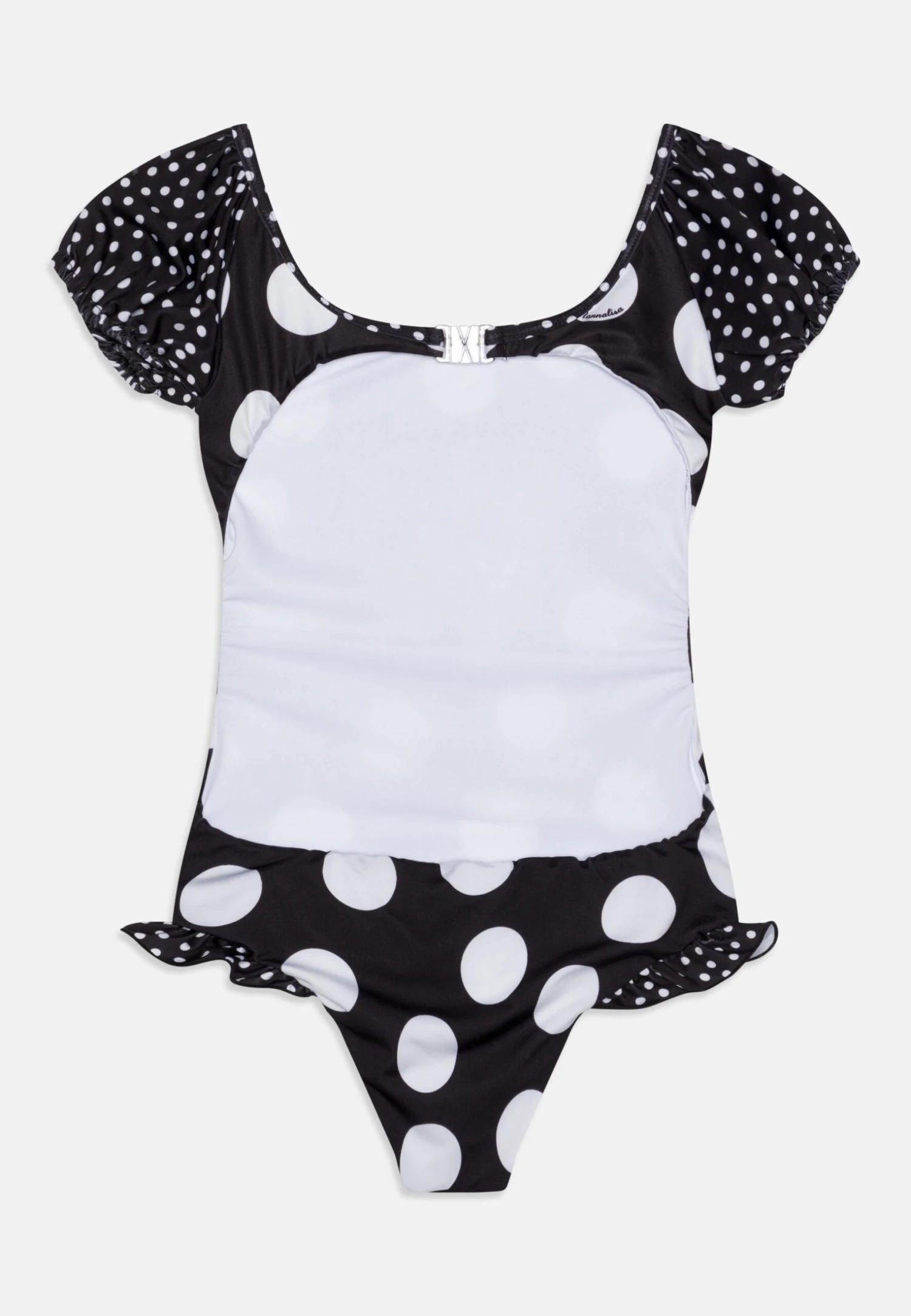 Monnalisa Warner Bros Tom And Jerry Costume Intero Pois - Bañador - Black/White 2 Monnalisa Warner Bros Tom And Jerry Costume Intero Pois - Bañador - Black/White - Imagen 2