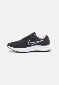 Nike Performance Star Runner 3 Gs Unisex - Zapatillas De Running Neutras - Black/Dark Smoke Grey/Pink Foam