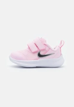 Nike Performance Star Runner 3 Unisex - Zapatillas De Running Neutras - Pink Foam/Black/Metallic Silver