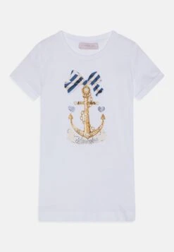 Monnalisa St. Ancora - Camiseta Estampada - White