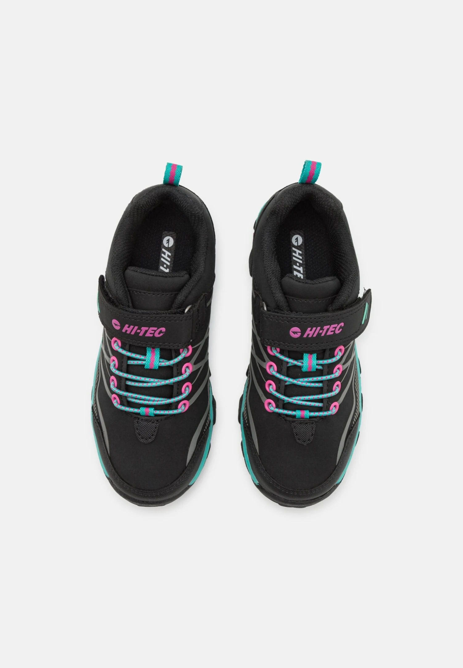 Hi-Tec Blackout Low Unisex - Zapatillas De Senderismo - Black/Fuchsia/Turquoise 4 Hi-Tec Blackout Low Unisex - Zapatillas De Senderismo - Black/Fuchsia/Turquoise - Imagen 4