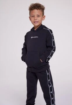 Champion American Tape Hooded - Sudadera - Black