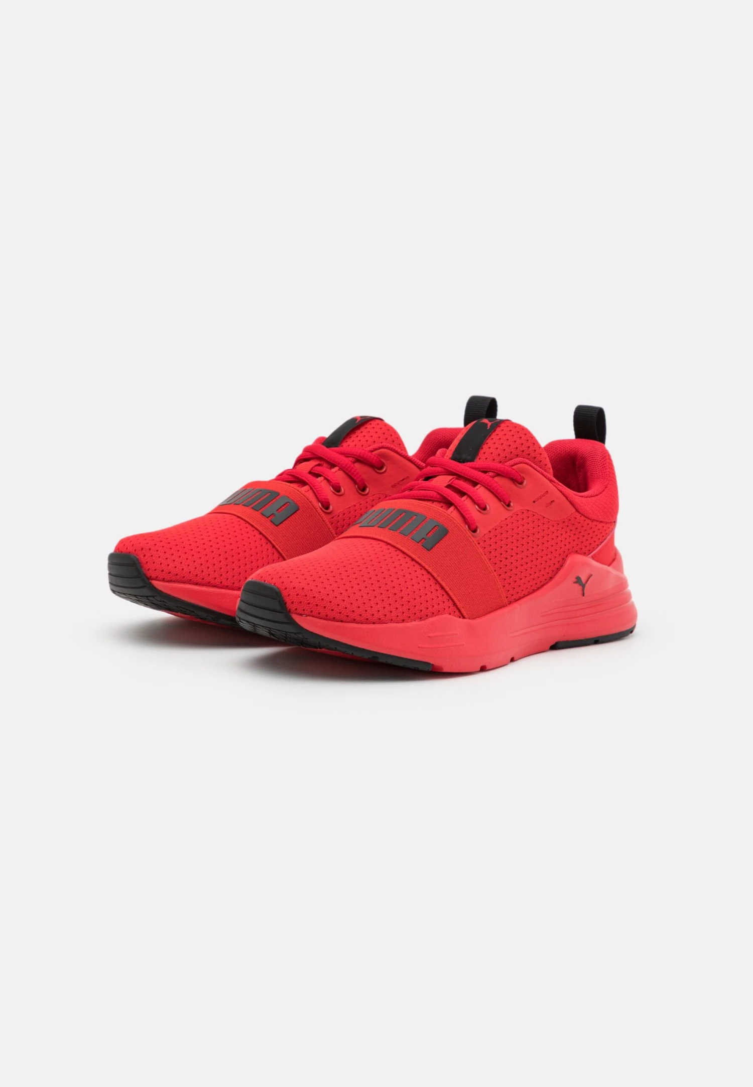 Puma Wired Run Jr Unisex - Zapatillas De Running Neutras - Triple Red 2 Puma Wired Run Jr Unisex - Zapatillas De Running Neutras - Triple Red - Imagen 2