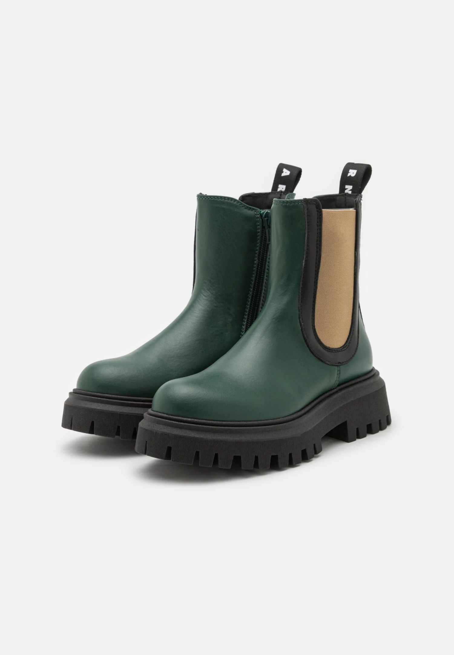 Marni Unisex - Botines - Green/Beige/Black 2 Marni Unisex - Botines - Green/Beige/Black - Imagen 2