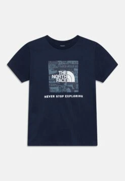 The North Face Redbox Tee - Camiseta Estampada - Summit Navy