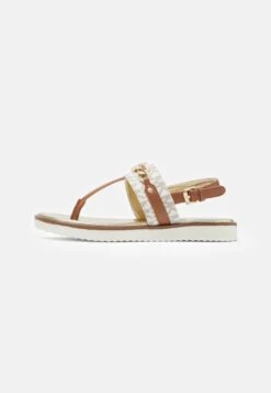 MICHAEL KORS KIDS Roxanne - Sandalias - Vanilla/Luggage
