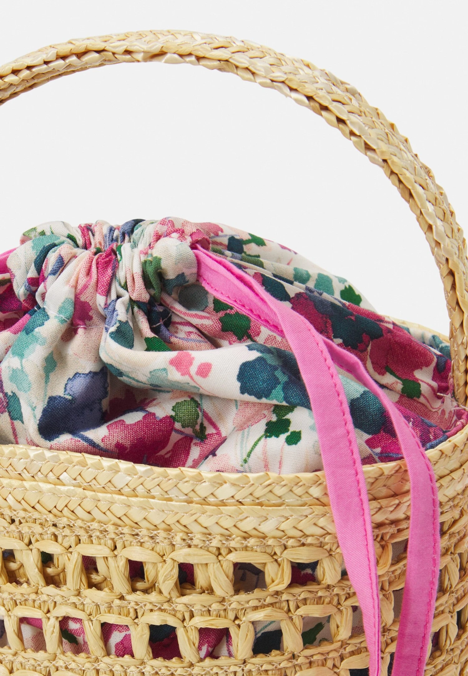 Il Gufo Handbag Basket Unisex - Bolso De Mano - Cyclamen Pink 4 Il Gufo Handbag Basket Unisex - Bolso De Mano - Cyclamen Pink - Imagen 4