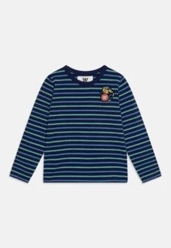 Wood Wood Kim Doggy Patch Kids Long Sleeve Unisex - Camiseta De Manga Larga - Navy