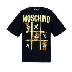 MOSCHINO Camiseta Estampada - Black